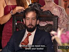 Bondage discipline sadomasochisme, Pijpbeurt, Brijd, Bruinharig, Europees, Hardcore, Openbaar