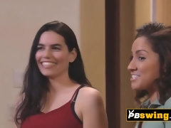 Amateur, Rubia, Morena, Pareja, Grupo, Hd, Realidad, Intercambio de parejas