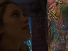 Bad, Blondine, Fingern, Freundin, Zierlich, Pov, Jungendliche (18+), Titten