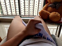 Asiatisch, Chinesisch, Spermaladung, Schwul, Hardcore, Masturbation, Solo, Jungendliche (18+)
