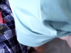 Horny stepson eats a MILF stepmoms wet thirsty pussy