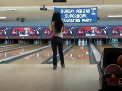 Gros seins, Noire, Petite amie, Pov, Public, Chatte, Rasée, Dénudage