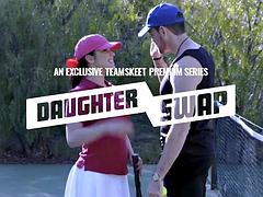 Step sister lends a hand