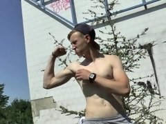 Europäisch, Schwul, Handjob, Hd