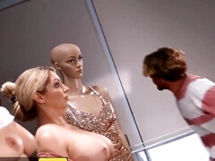 Анальный секс, Большой член, Член, Секс без цензуры, Рыжие, Жесткий секс, Втроем, Сиськи