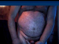 sexy daddy wanking and cummingg