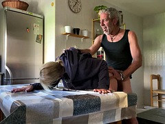 Leie, Blasen, Paar, Besamung, Europäisch, Schwul, Hardcore, Spanisch