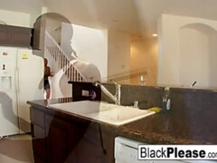 Special BBC delivery for blonde Mellanie Monroe