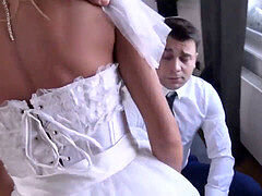 Europäisch, Milf, Realität, Hochzeit