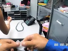 Zwart, Man die toekijkt, Hd, Politie, Pornster, Ruw, Schreeuwen, Taboe