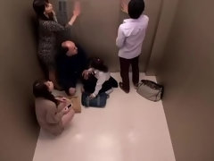 Aziatisch, Pijpbeurt, Sperma shot, Groep, Hardcore, Japaans, Pissen, Roodharige vrouw