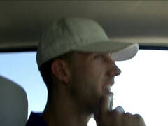 Short haired whore gets her perfect body sprayed with thick cum