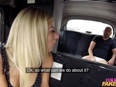 Female Fake Taxi - Full-Breasted Blond Hair Babe Takes Prick To Pay Fare 1 - Nathaly Cherie