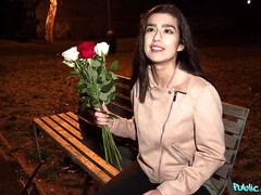 Romantic holiday evening and crazy sex affair with stranger