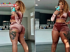 Stepmom with huge tits gets pounded by BBCs in public