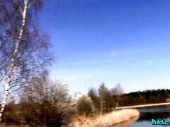 Leie, Blasen, Aufs gesicht abspritzen, Im freien, Öffentlich, Spanisch