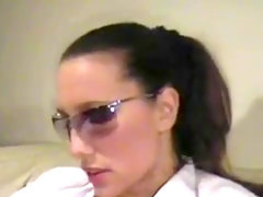 Sucer une bite, Lesbienne, Nylon, Jarretelles, Strapon, Plan cul à trois