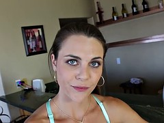 Grosser arsch, Bikini, Blasen, Braunhaarige, Spermaladung, Pov, Tätowierung, Jungendliche (18+)