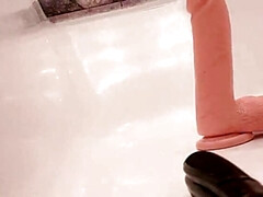 Leie, Schwanz, Dildo, Behaart, Milf, Orgasmus, Rotschopf, Solo