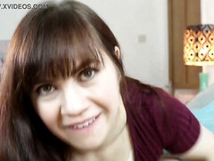 Enthousiasteling, Bruinharig, Diep in de keel, Lul, Handbeurt, Hd, Moeder die ik wil neuken, Zuigen