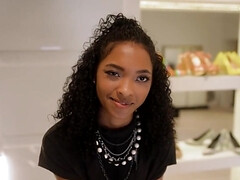 Karina King and Barbie Rous are really into POV sex