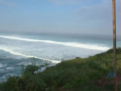 Amateur, Playa, Bikini, Mamada, Morena, Novia, Bragas, Perforación