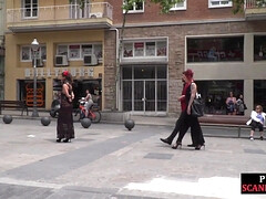 Красотки, Садо мазо, Брюнетки, Каблуки, На природе, На публике, Порка