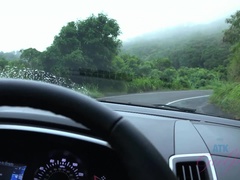 Plage, Brunette brune, Doigter, Fille latino, Orgasme, Petite femme, Pov, Fumer