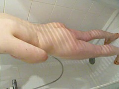 Enthousiasteling, Grote lul, Homo, Handbeurt, Masturbatie, Douche, Webcamera