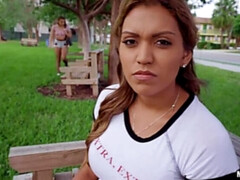 Kont, Grote kont, Gevangen, Sperma in mond, Hondjeshouding, Slipje, Gezichtspunt, Kousen