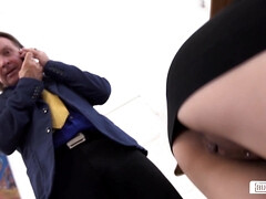 Morena, Bukkake, Polla, Europeo, Alemán, Sexo duro, Oficina