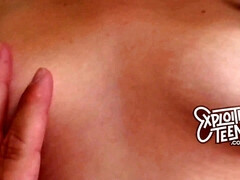 Enthousiasteling, Grote lul, Blond, Pijpbeurt, Hd, Klein, Mager, Tiener