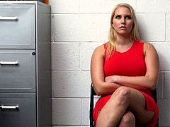 Yankee, curvy milf, blackmail sex