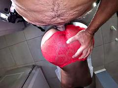 Amateur, Negro, Corrida, Ébano, Sexo duro, Lencería, Bragas, Adolescente