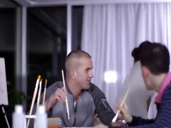 Busty Painting Teacher Loves Young Cocks - Jordi El Nino Polla, Sensual Jane And Potro De Bilbao