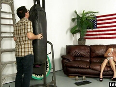 18 ans, Blonde, Sucer une bite, Queue, Famille, Hard, Tabou, Adolescente