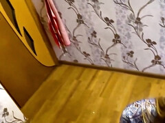 Step-mom & Real Duo Mummy Family Therapy: POV blowjob, pussy and ass in real family therapy