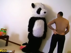 Real college sex party with a Panda-boy, part 3