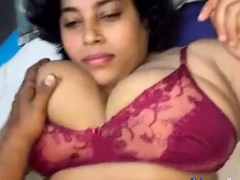 Indian chubby big boobs girl hard fucked