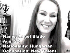 Angel Blade wants Rocco Siffredi's humungous pipe