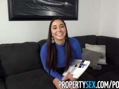 PropertySex - Curvy real estate agent fucks potential client