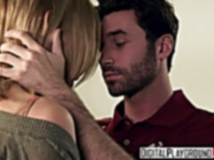 Grote lul, Pijpbeurt, Mager, Tiener, Uniformpje