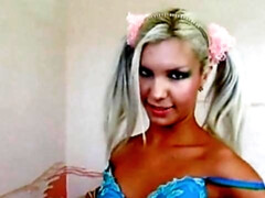 Blondine, Fingern, Klaffend, Handjob, Piercing, Rasiert, Dürr, Jungendliche (18+)