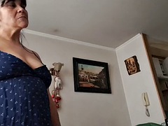 デカチン, 黒人, ハードコア, 淫乱熟女, ハメ撮り, 義母, オッパイの, 妻