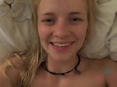 Leie, Arsch, Blondine, Blasen, Hardcore, Muschi, Jungendliche (18+), Titten