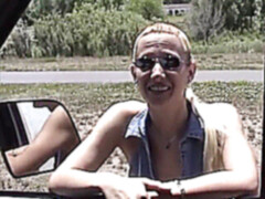 Sucer une bite, Voiture, Faciale, De plein air