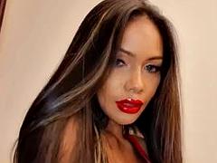 Asiatisch, Tussi, Schönheit, Grosser schwanz, Spermaladung, Masturbation, Transfrau, Solo