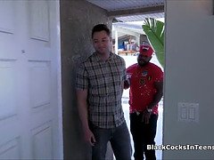 アフリカ人, お尻, デカチン, 黒人, ハードコア, Hd, 異人種間, ティーン