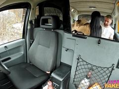 Lady Gang’s Wild Anal Encounter in Taxi Heat