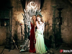 Sweetheart Rebecca More is fucking with three dicks on the cam